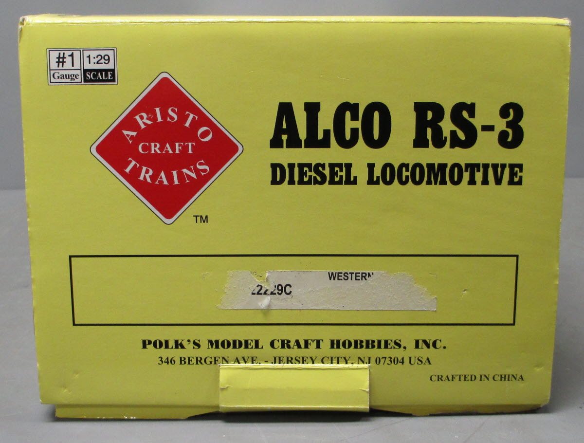 Aristo-Craft 22229C Soo Line Large Scale RS-3 Diesel Locomotive #370