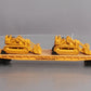 MTH 20-98648 Caterpillar 60’ Flat Car with 2 CAT No. 977 Traxcavators #977516