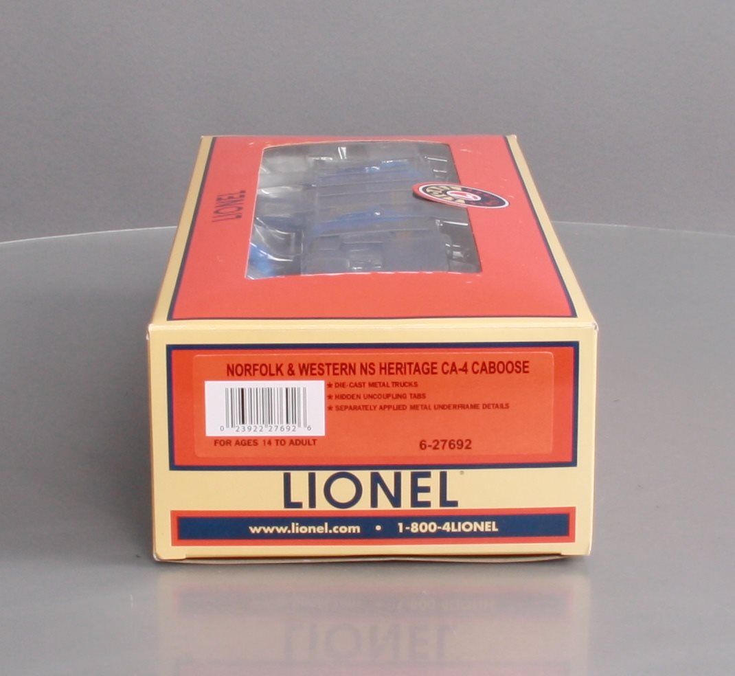 Lionel 6-27692 O Gauge Norfolk & Western NS Heritage CA-4 Caboose #8103