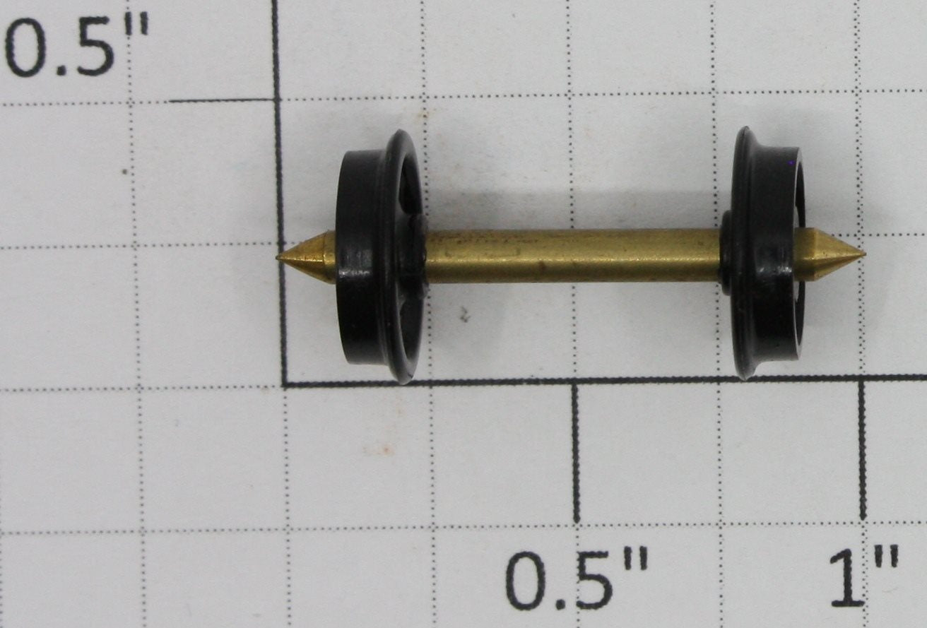 Athearn 90503 HO Wheel Set 33" Black Wheels with Brass Axle
