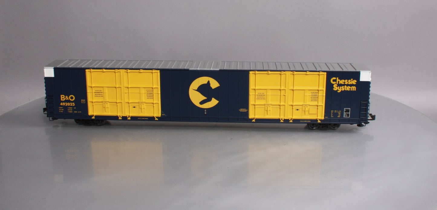 Lionel 6-82424 O Gauge Chessie System B&O 8-Door HI-Cube Boxcar #492025