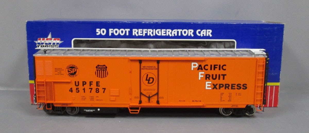 USA Trains R16710 G Pacific Fruit Express 50' Mechanical Refrigerator Car