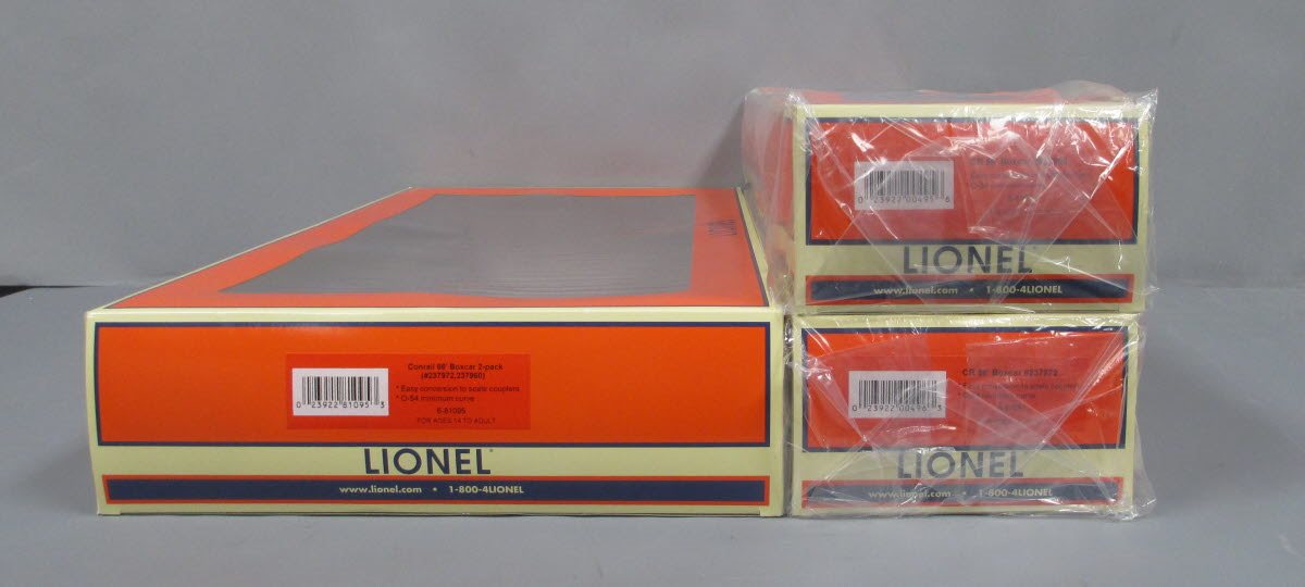 Lionel 6-81095 O Conrail 86' Hi-Cube Box Car (2)