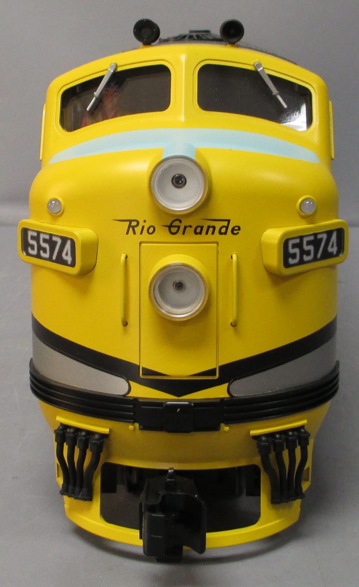 LGB 20579 G Gauge D&RGW Era III F7 A Unit Diesel Engine #5574 with DCC & Sound