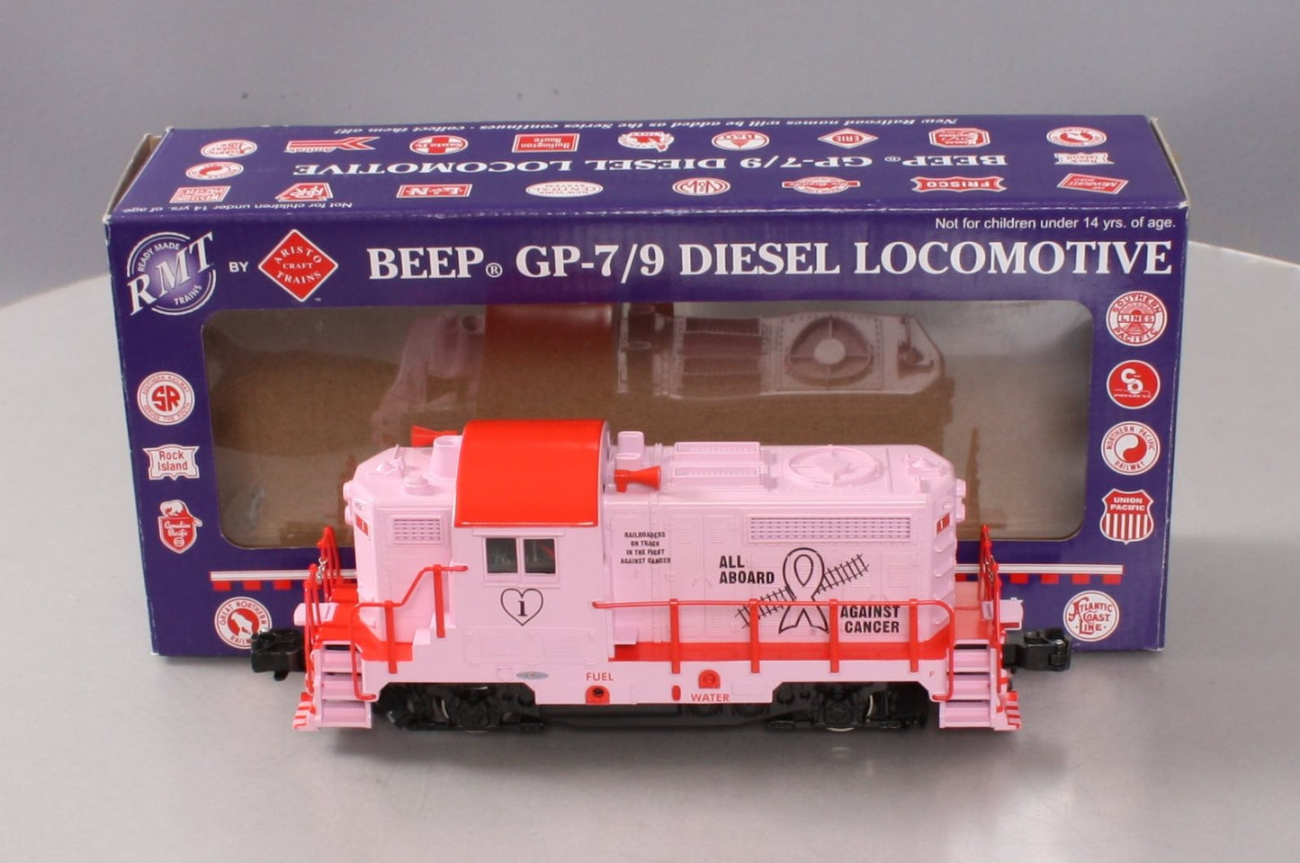 RMT 92401 O Cancer Cure GP7 BEEP Diesel Locomotive #1
