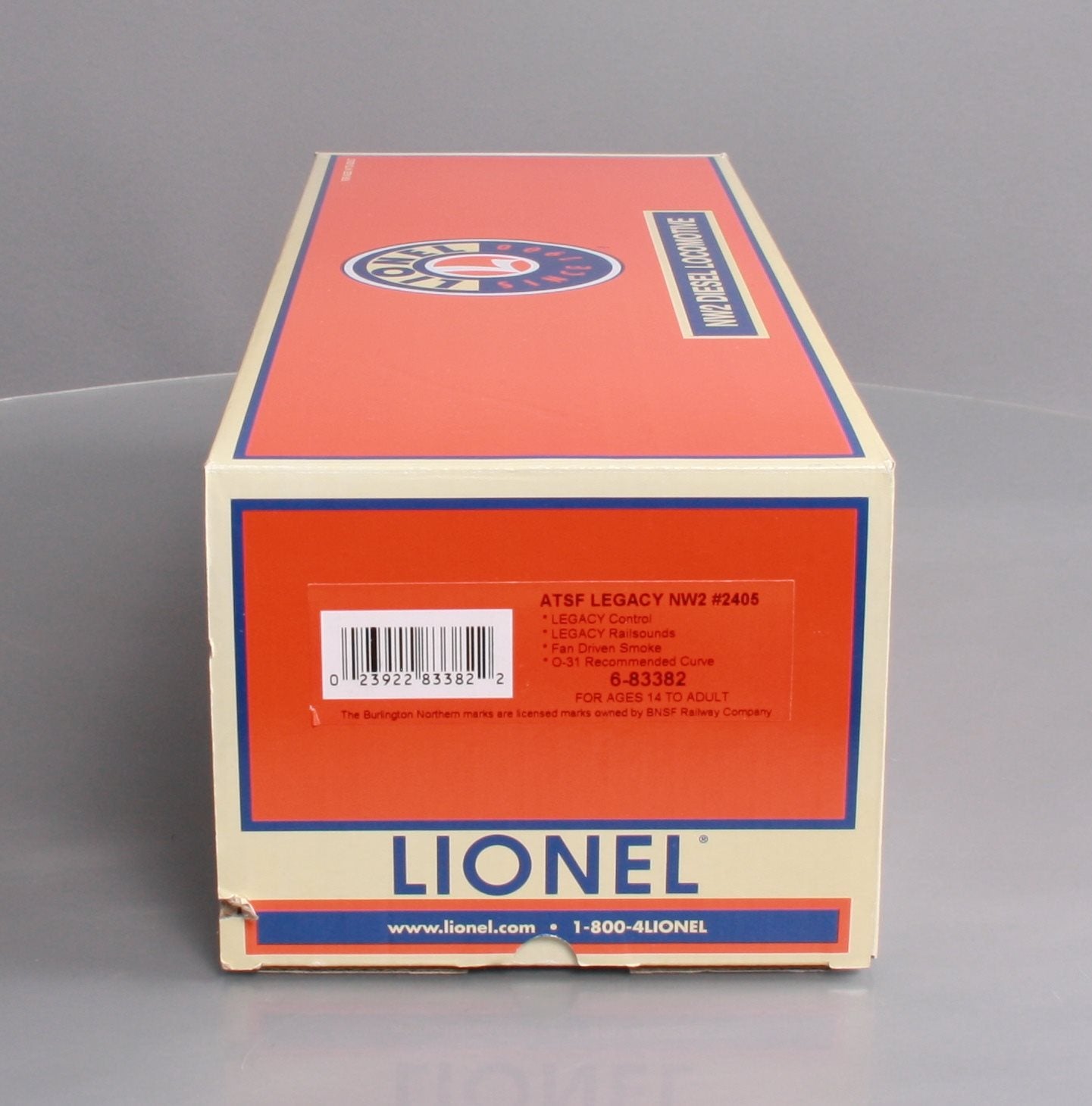 Lionel 6-83382 O Gauge Santa Fe NW2 Diesel Engine #2405 with LEGACY