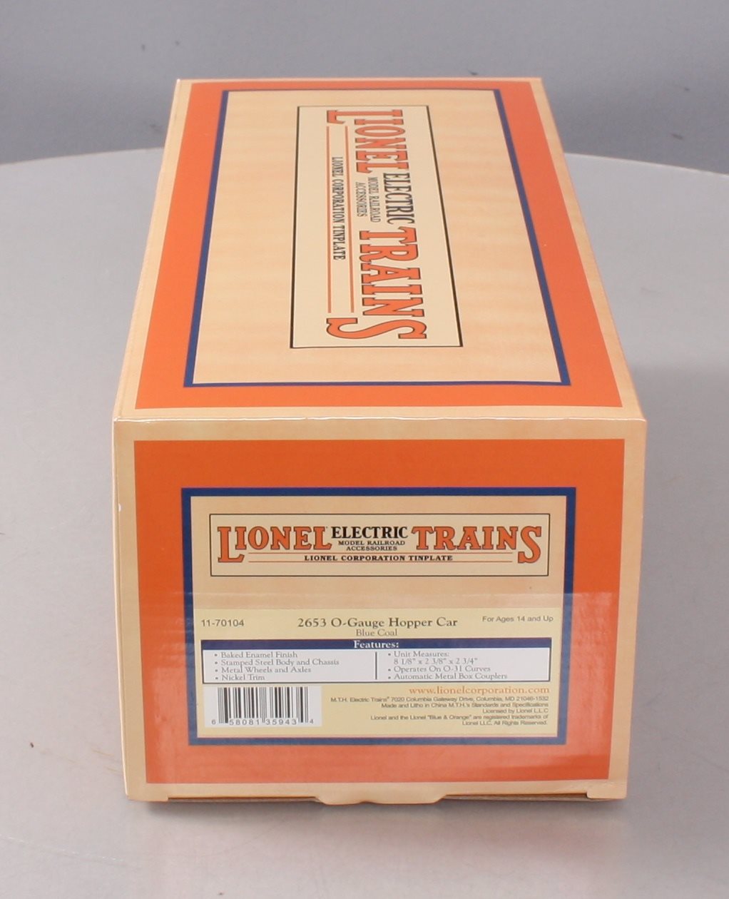 MTH 11-70104 Blue Coal Hopper Car #2653