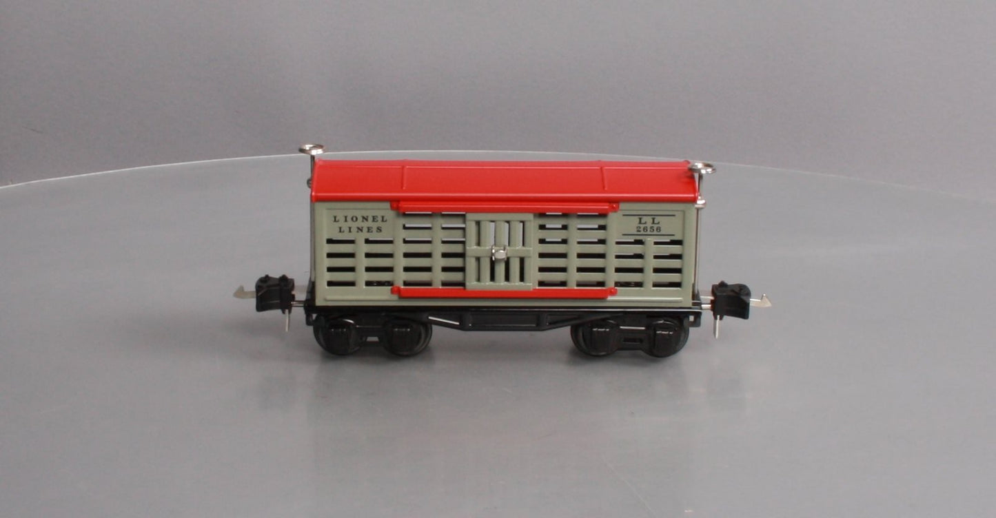 MTH 11-70058 Lionel Lines O Guage Cattle Car #2656 [3 Rail]