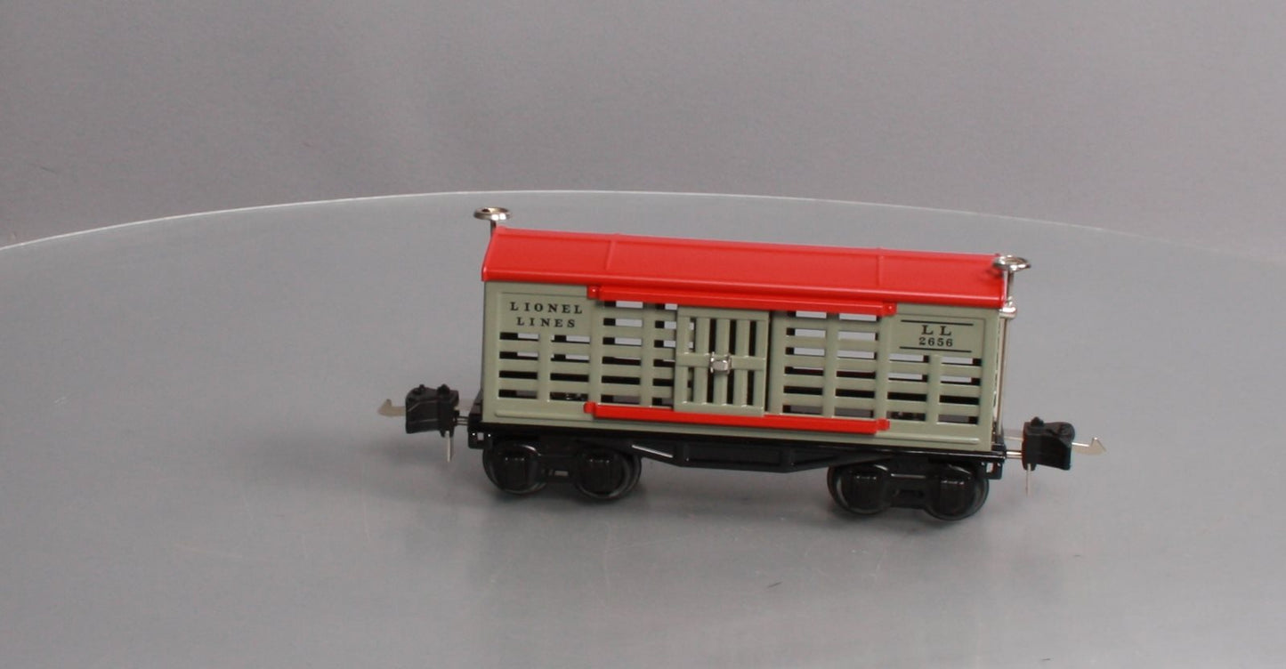 MTH 11-70058 Lionel Lines O Guage Cattle Car #2656 [3 Rail]