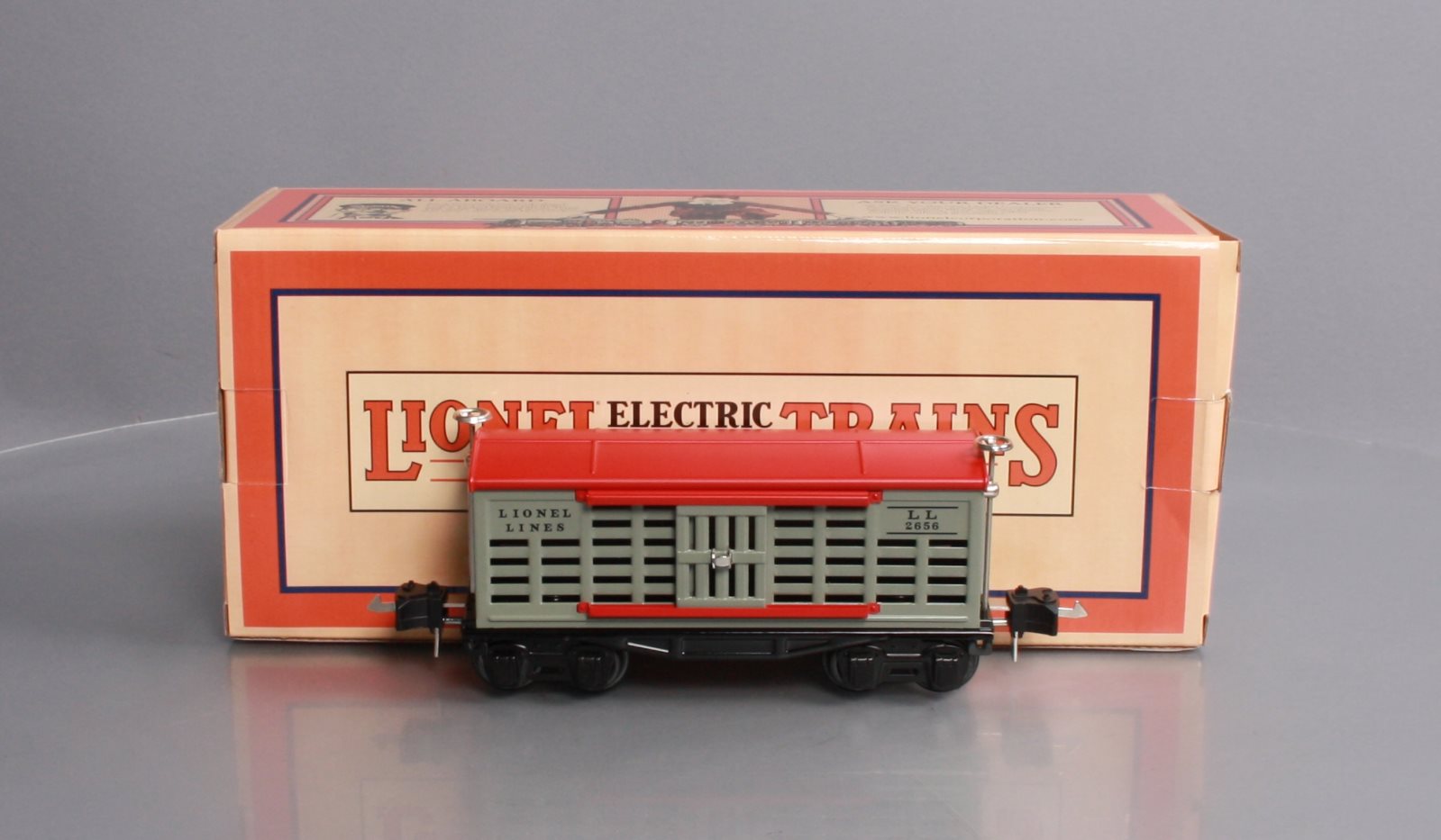 MTH 11-70058 Lionel Lines O Guage Cattle Car #2656 [3 Rail]