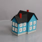 MTH 30-9046 O Gauge Assembled Farm House Blue W/Gray Shutters
