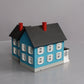 MTH 30-9046 O Gauge Assembled Farm House Blue W/Gray Shutters