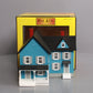 MTH 30-9046 O Gauge Assembled Farm House Blue W/Gray Shutters