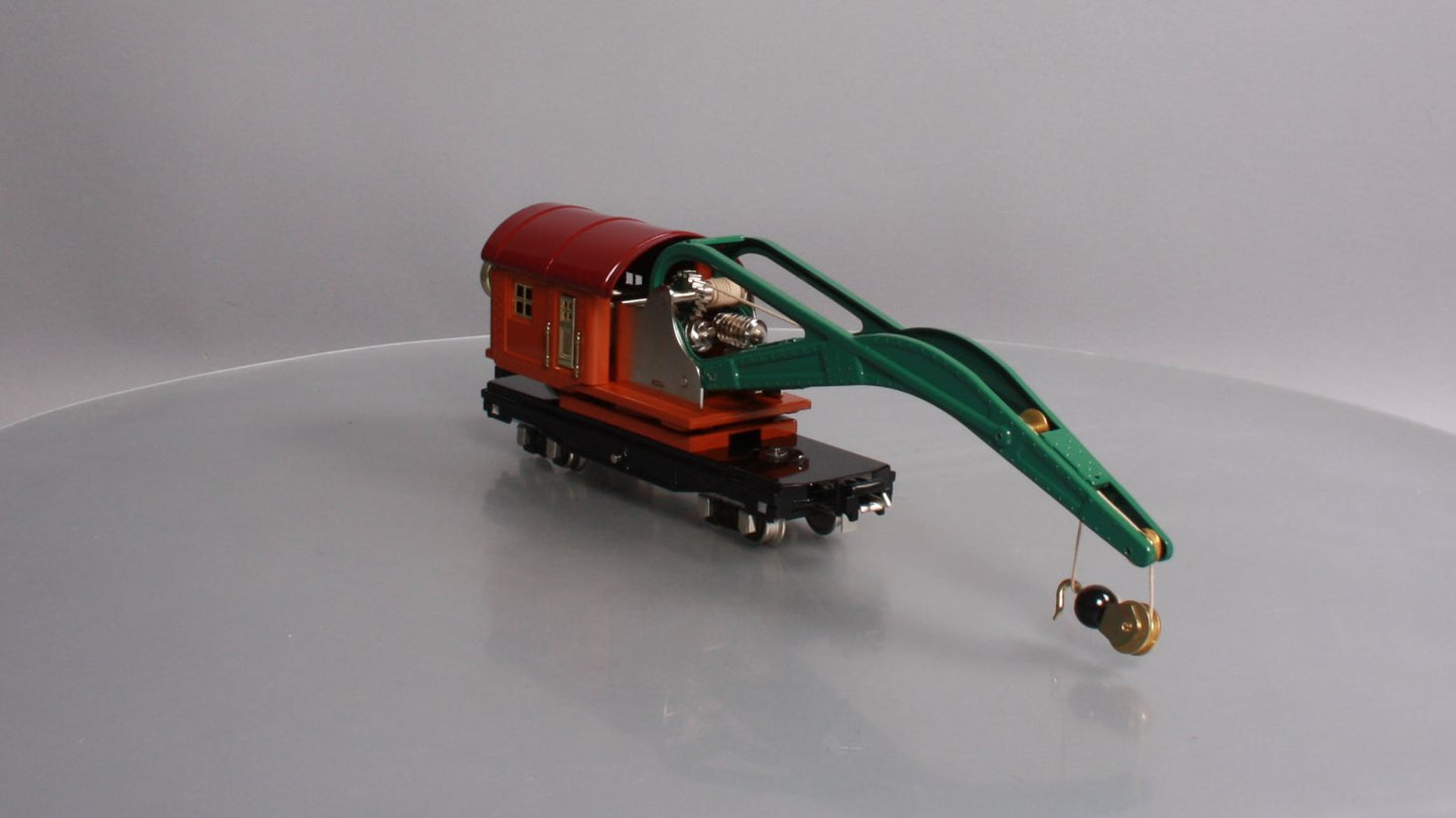 MTH 11-70017 O #2810 Derrick Car, Terra Cotta/Maroon