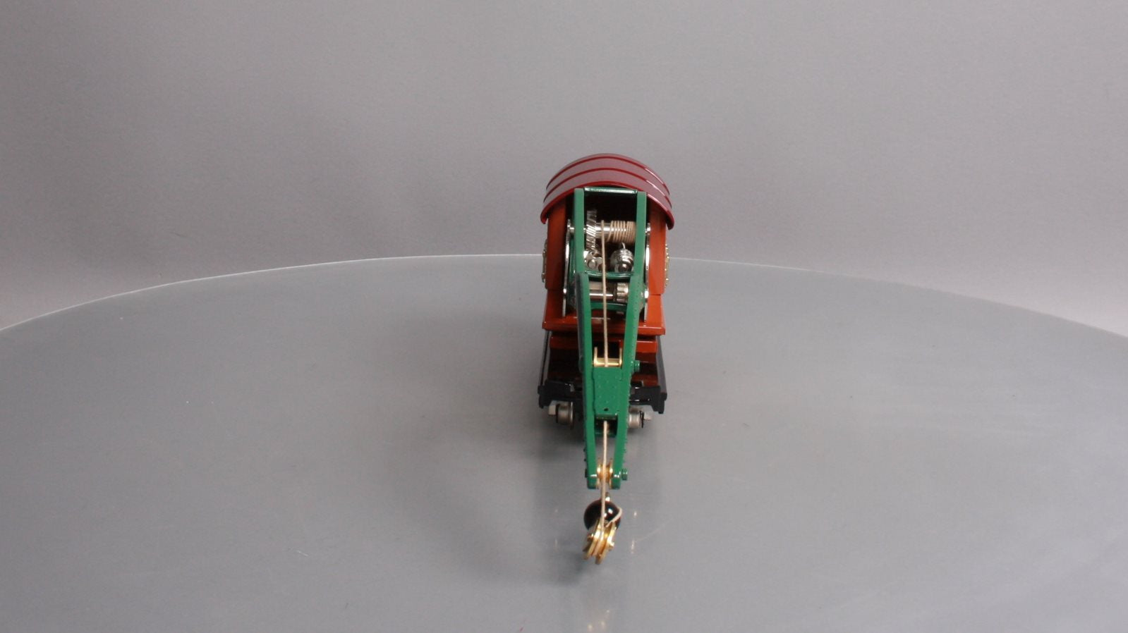 MTH 11-70017 O #2810 Derrick Car, Terra Cotta/Maroon