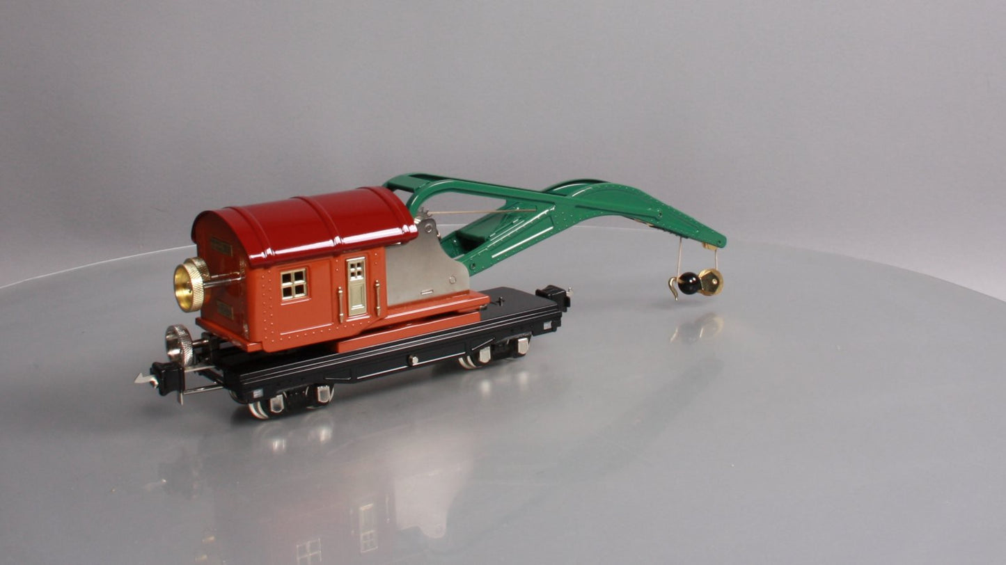 MTH 11-70017 O #2810 Derrick Car, Terra Cotta/Maroon