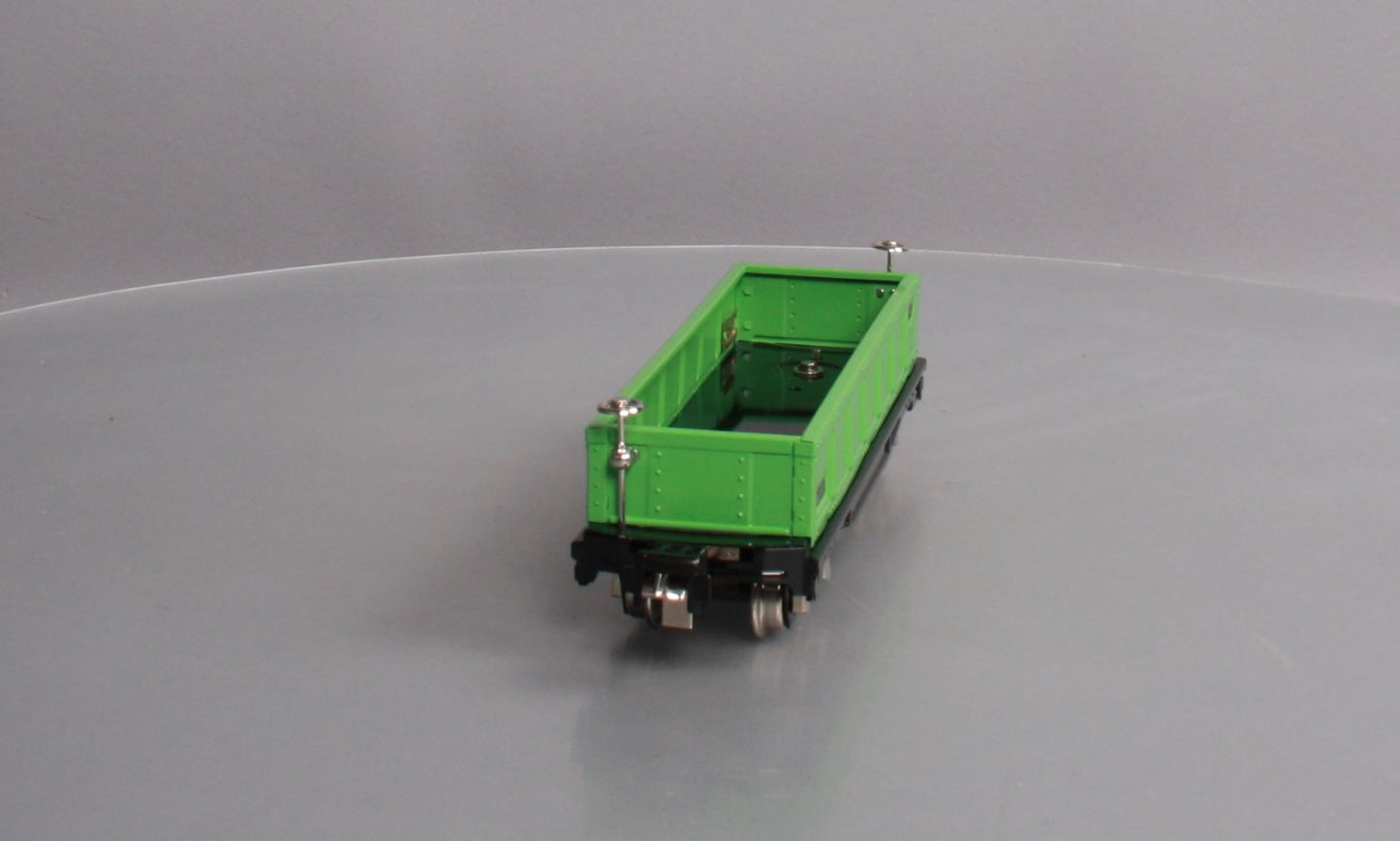 MTH 11-70011 O Gauge 2812 O Gauge Gondola Car Green with Nickel