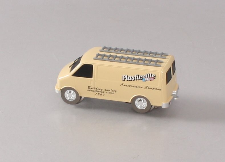 Williams 42722 O E-Z Street Plasticville Construction Company Motorized Van