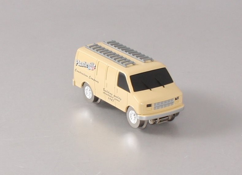 Williams 42722 O E-Z Street Plasticville Construction Company Motorized Van