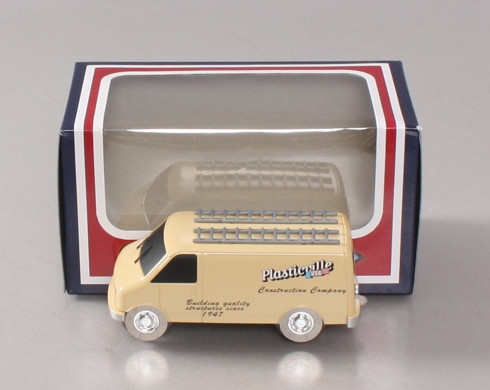 Williams 42722 O E-Z Street Plasticville Construction Company Motorized Van