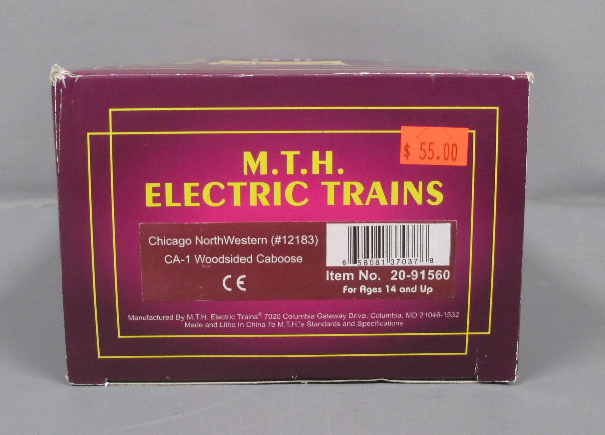 MTH 2091560 O CNW CA-1 Woodside Caboose