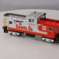 Lionel 6-27634 O Gauge Santa Fe Warbonnet Extended Vision Caboose #2683