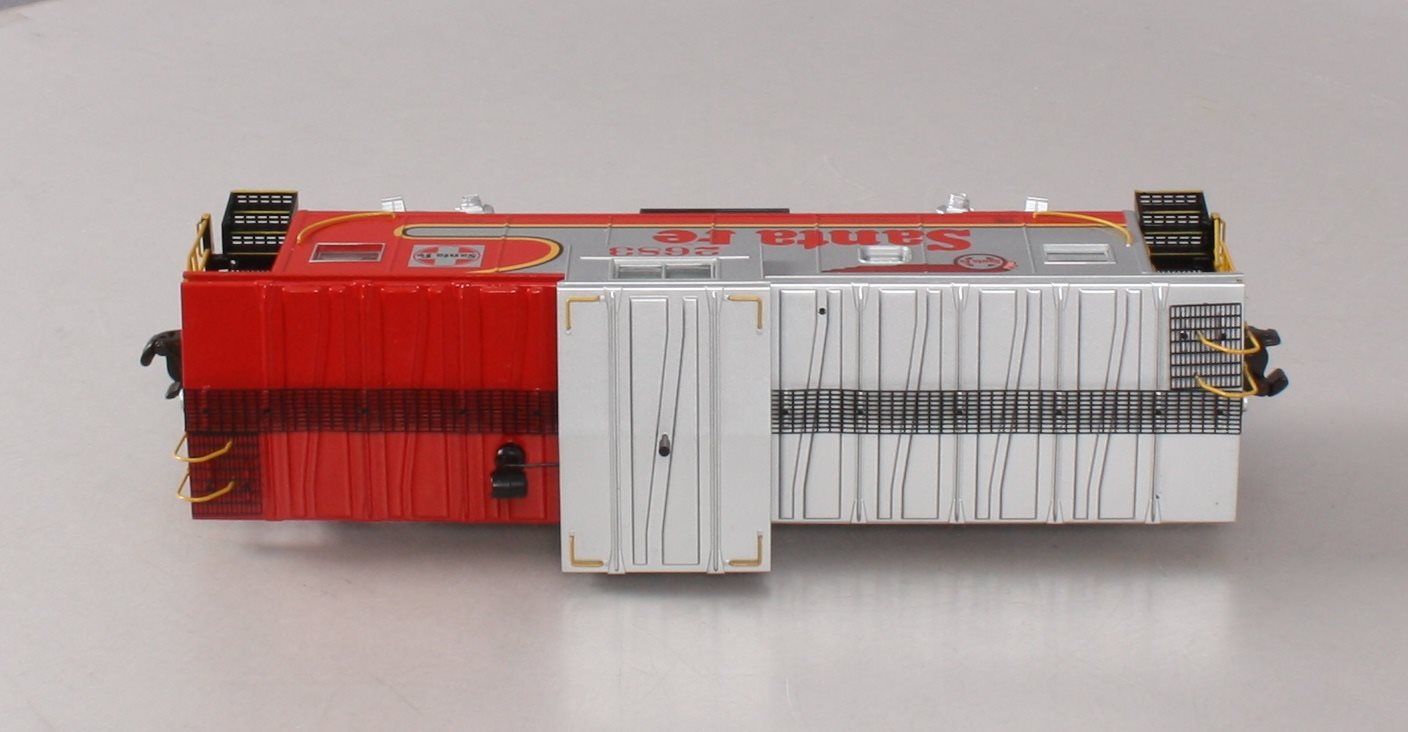 Lionel 6-27634 O Gauge Santa Fe Warbonnet Extended Vision Caboose #2683