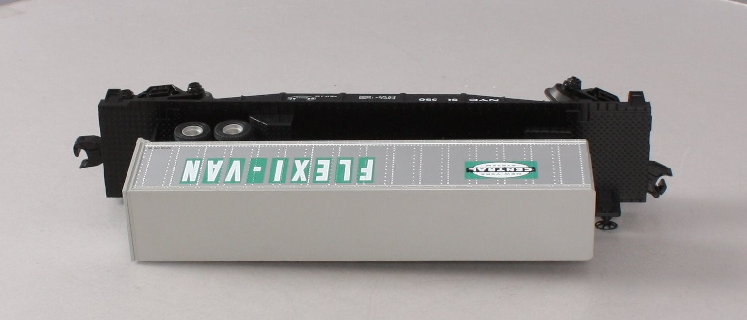 MTH 30-76374 New York Central Flat Car w/Trailer