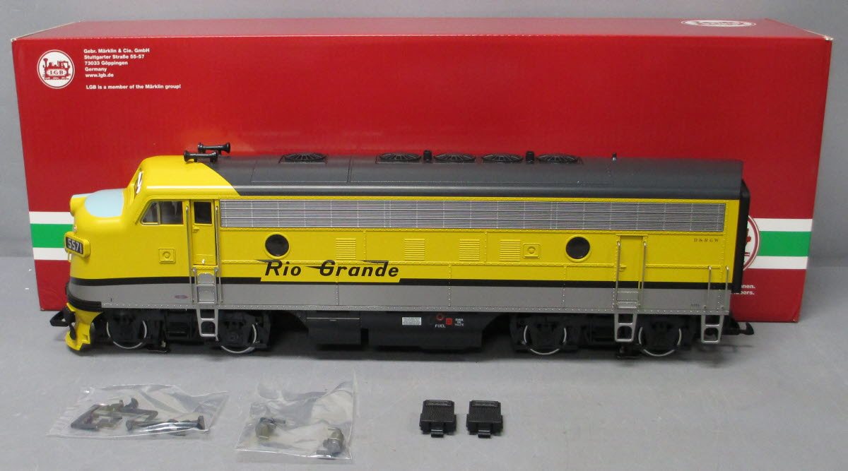 LGB 20578 G Scale DRGW Era III F7 A-Unit Diesel Locomotive