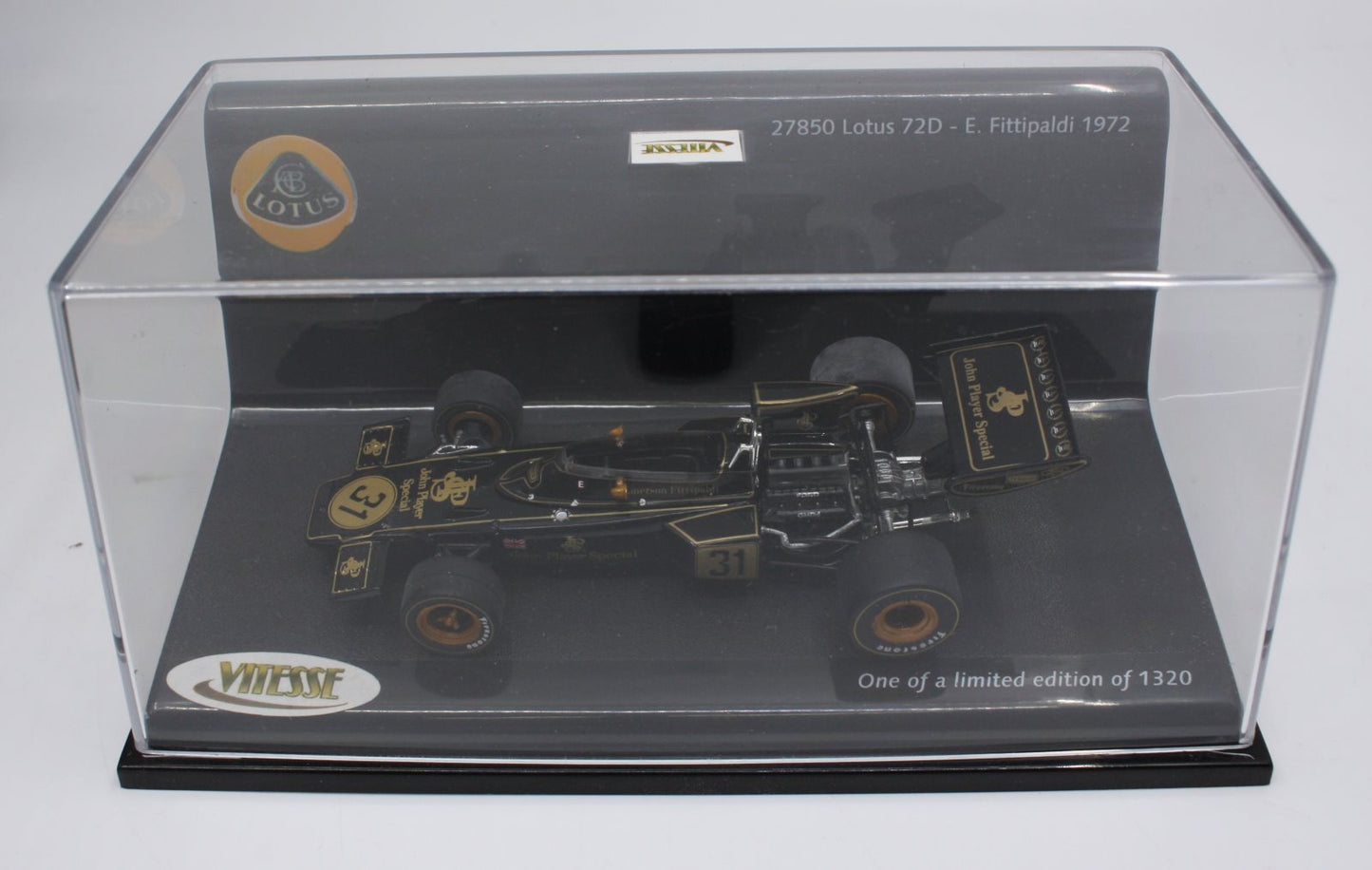 Vitesse 27850 1:43 #31 Lotus 72D - E. Fittipaldi 1972 Car