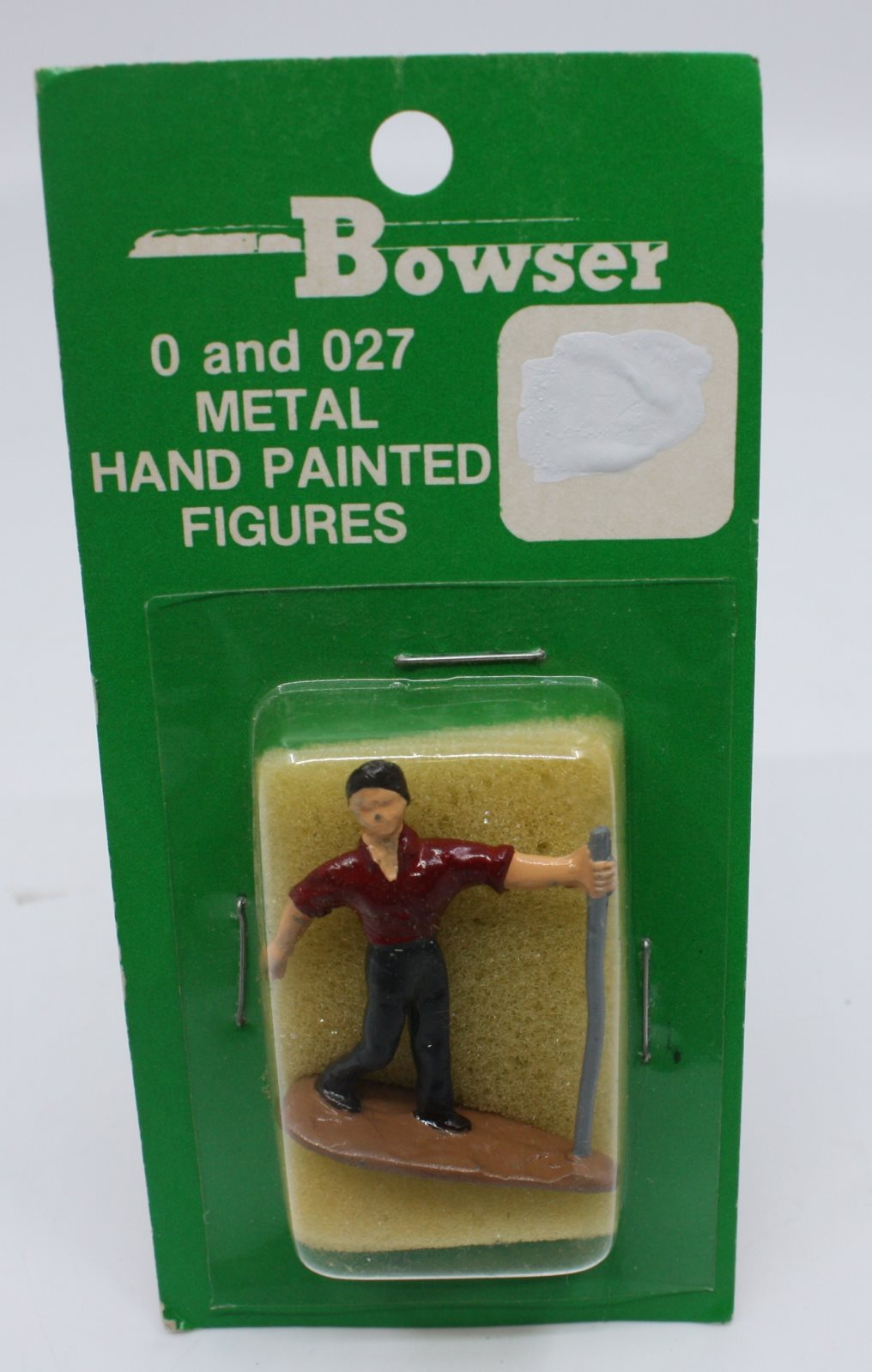 Bowser 13707 O Scale Workman with Pry Bar