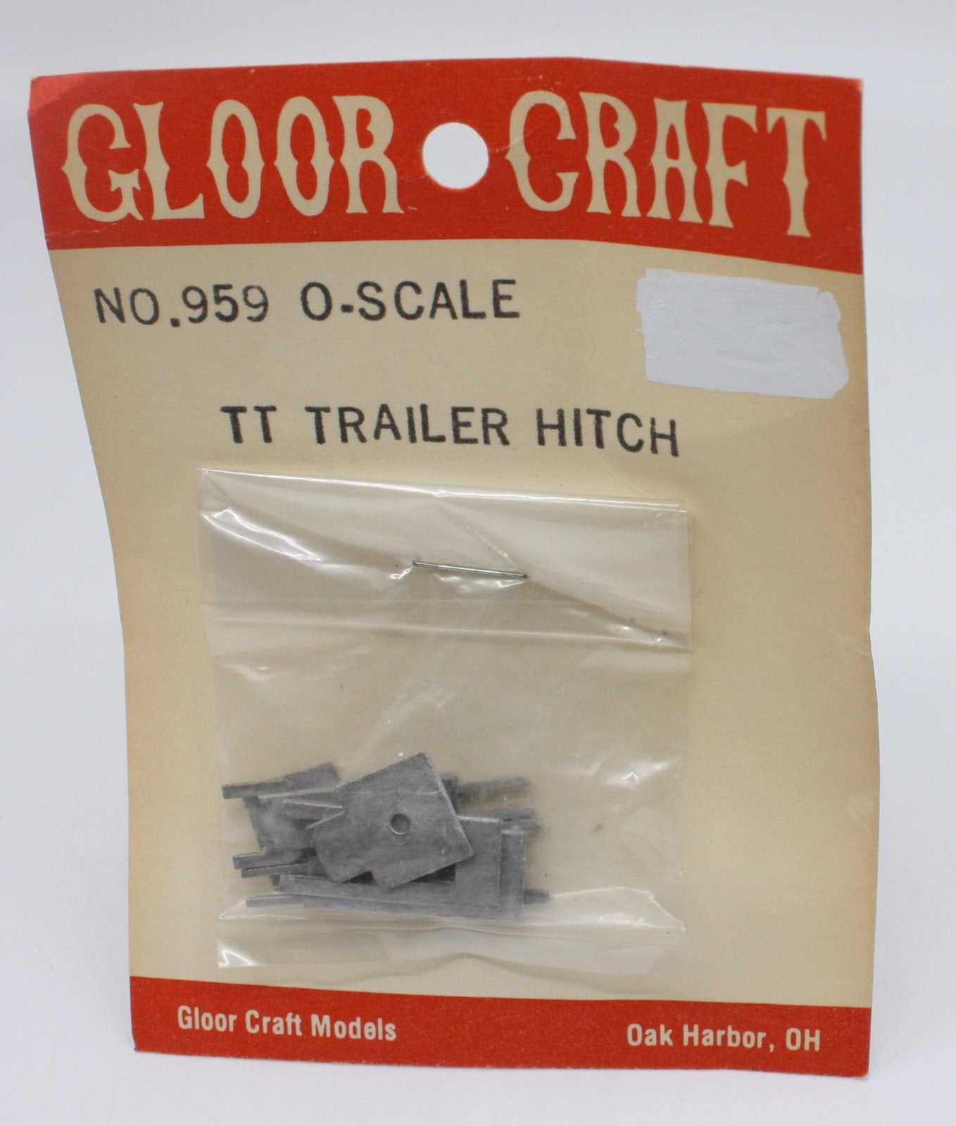 Gloor Craft 959 O Scale TT Trailer Hitch