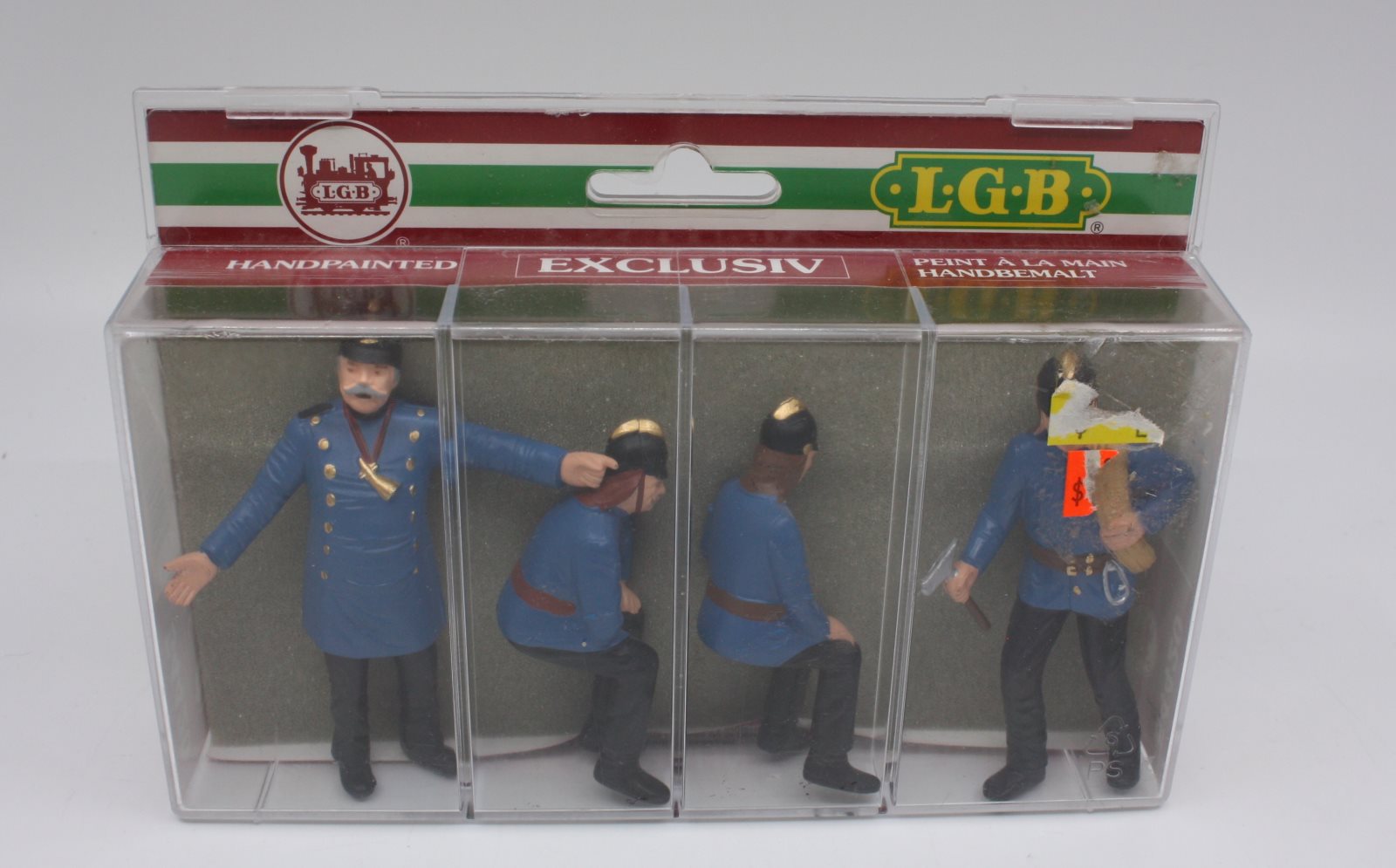 LGB 54420 G Scale Police Figures (Set of 4)