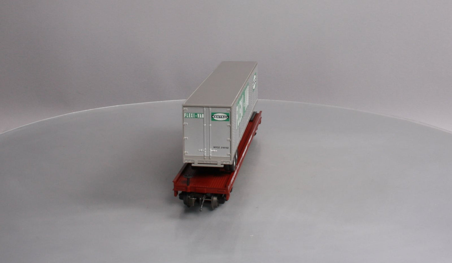 MTH 20-98680 New York Central Flat Car w/ 48' Trailer #470905