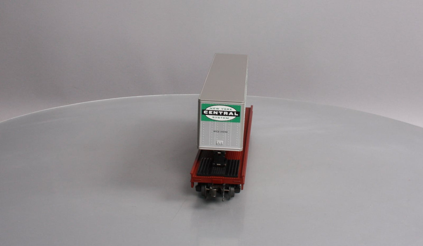 MTH 20-98680 New York Central Flat Car w/ 48' Trailer #470905