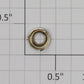 Ives 121-5 O Small Brass Port Hole Window Frame