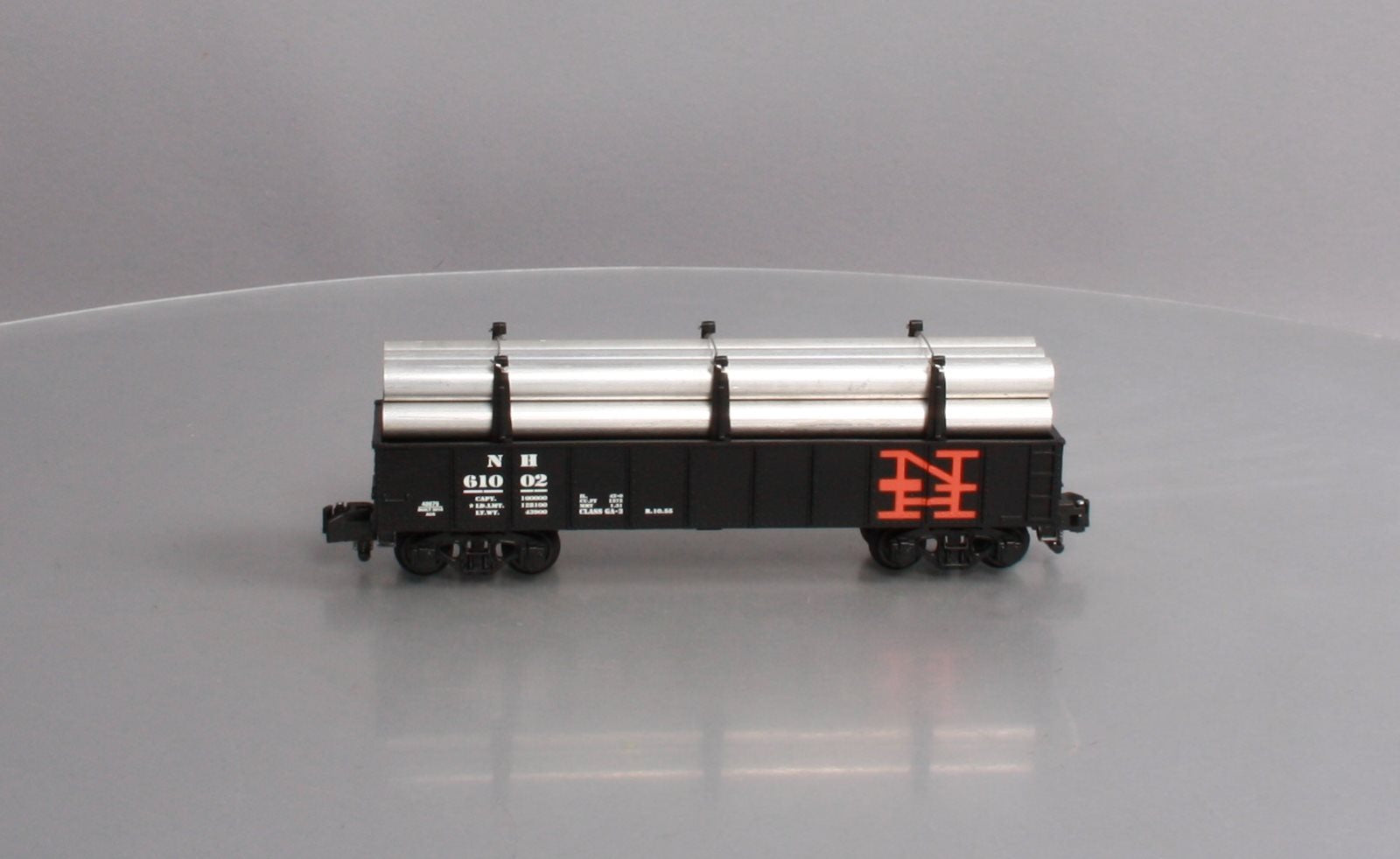 American Flyer 6-48879 S New Haven Gondola with Pipes