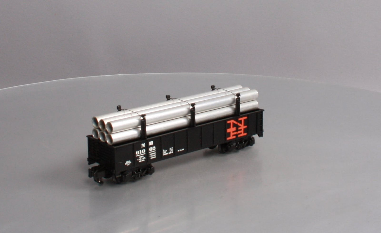 American Flyer 6-48879 S New Haven Gondola with Pipes