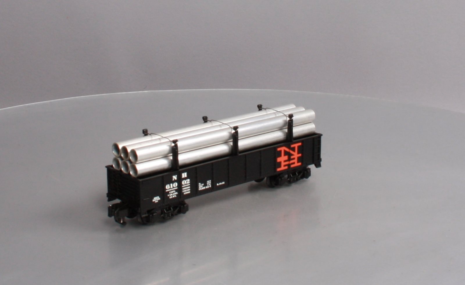 American Flyer 6-48879 S New Haven Gondola with Pipes