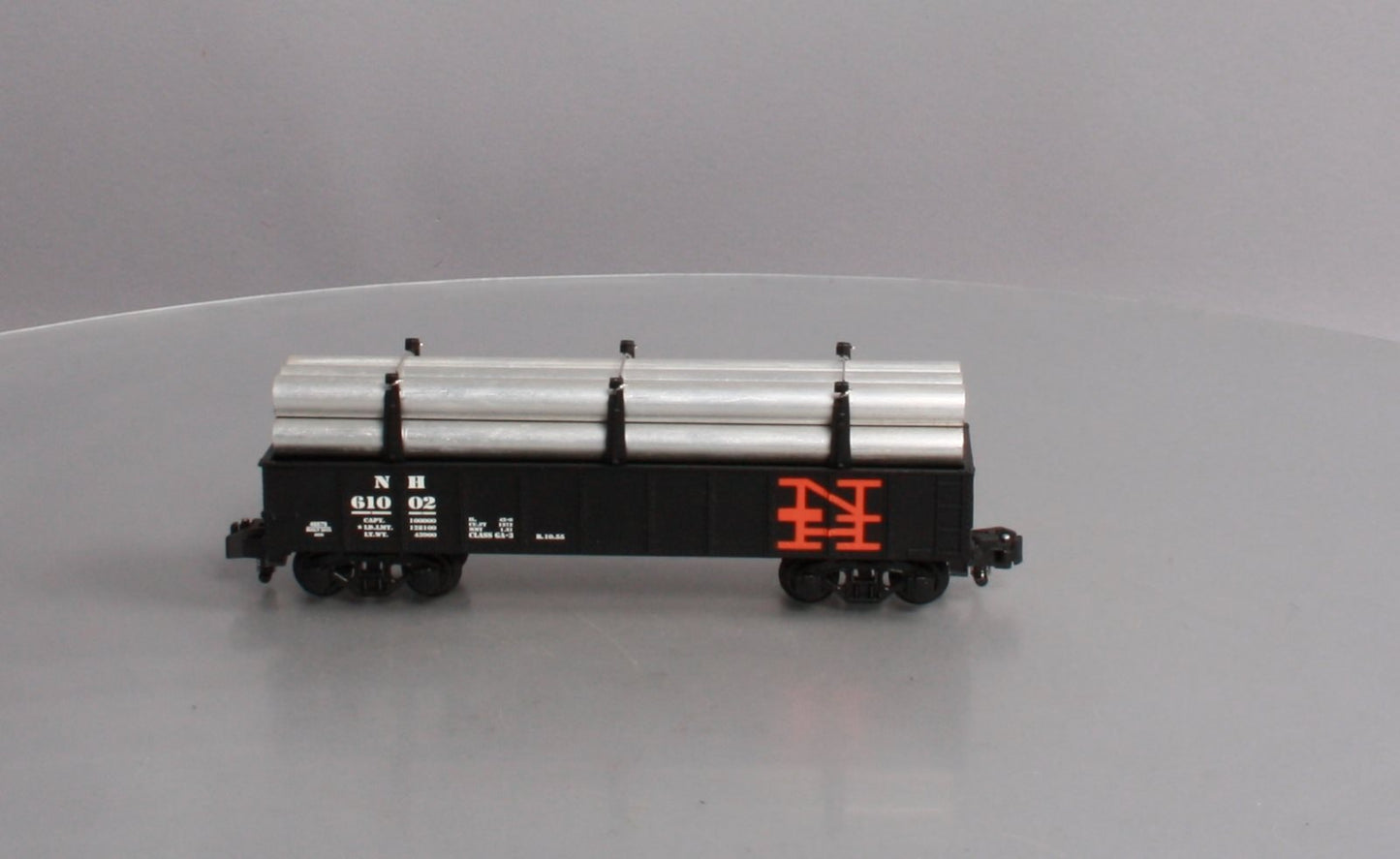 American Flyer 6-48879 S New Haven Gondola with Pipes