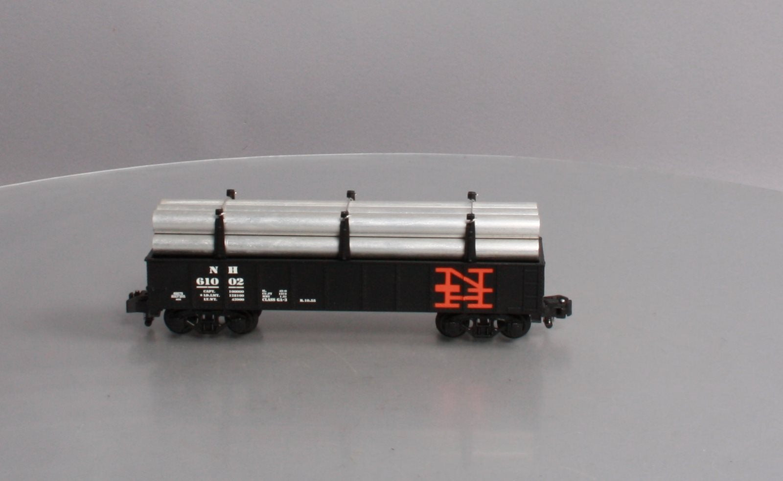 American Flyer 6-48879 S New Haven Gondola with Pipes