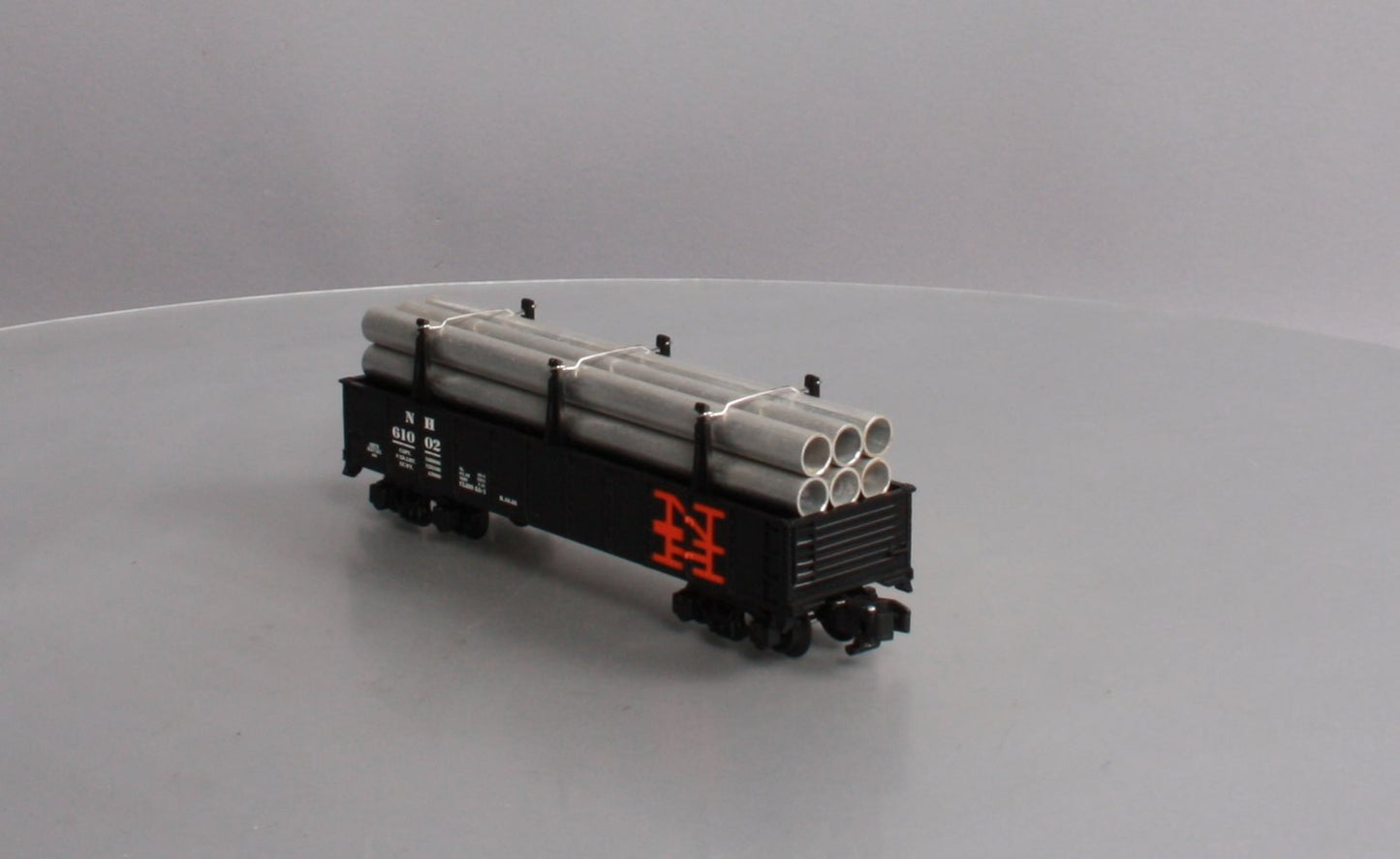 American Flyer 6-48879 S New Haven Gondola with Pipes