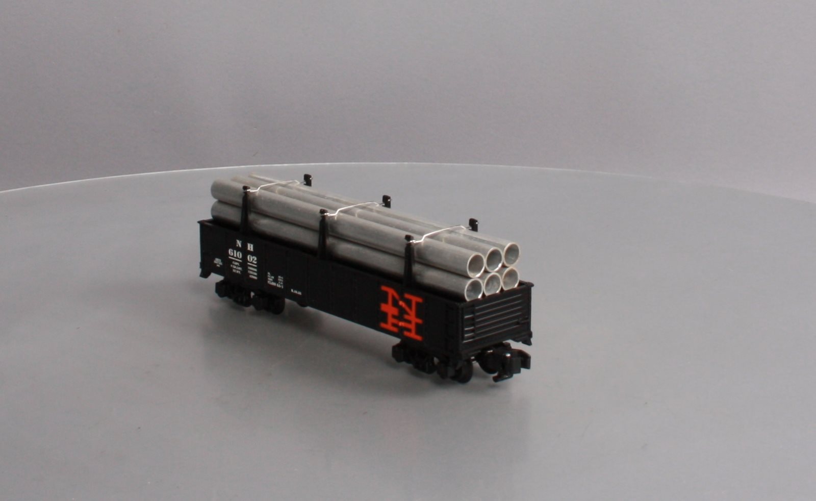 American Flyer 6-48879 S New Haven Gondola with Pipes