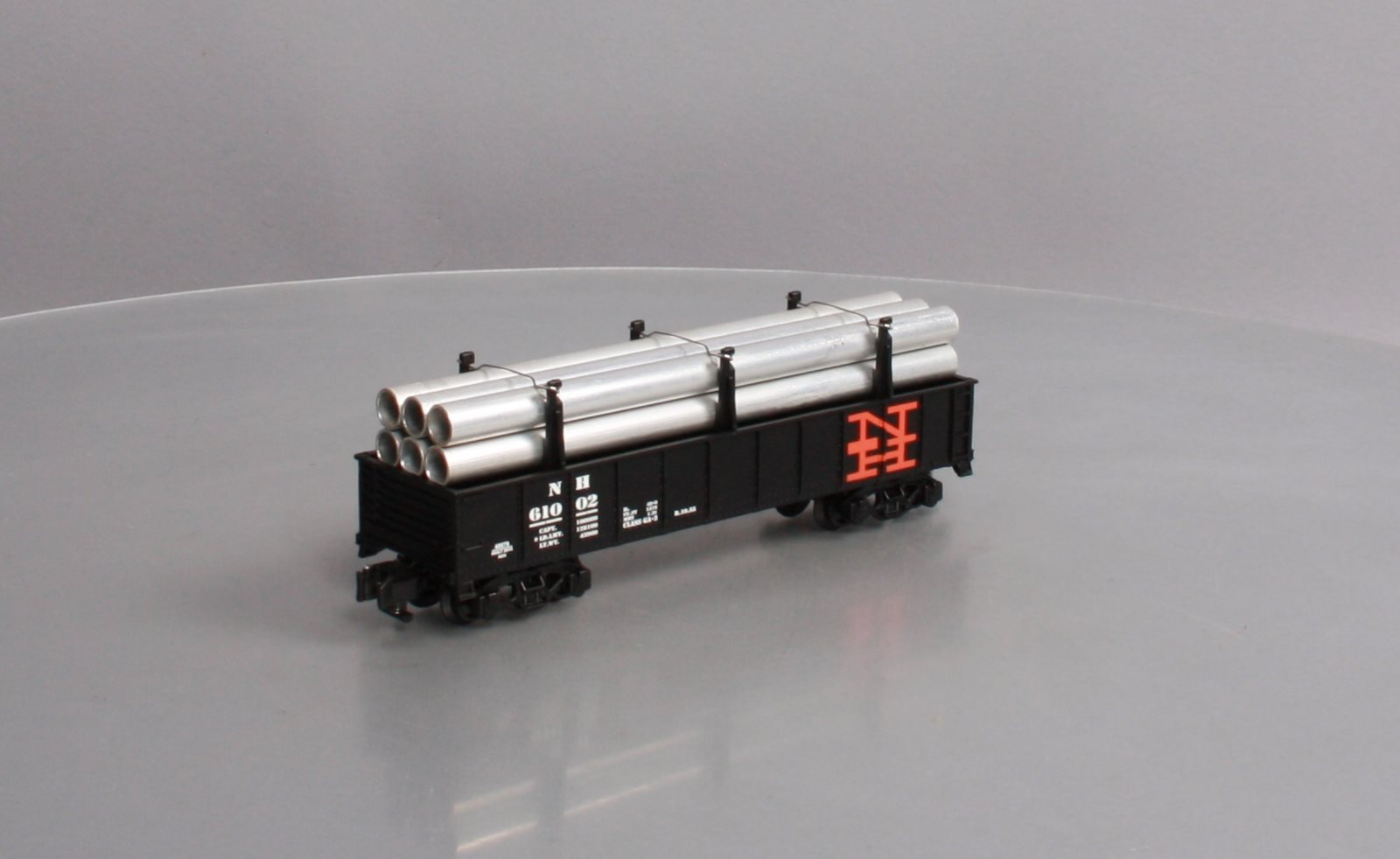 American Flyer 6-48879 S New Haven Gondola with Pipes