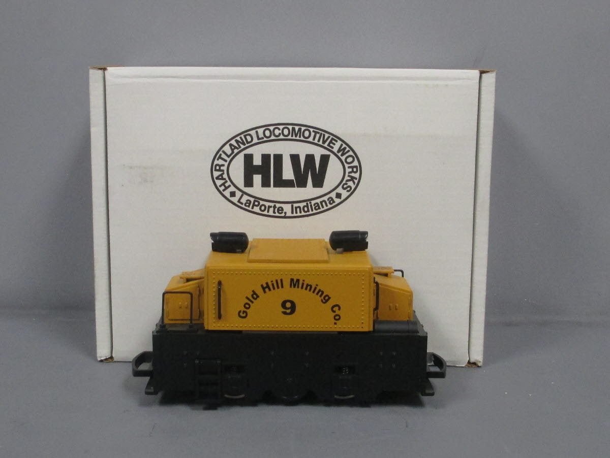 Hartland 09730 G Gold Hill Mining Co. Powered Engine - Metal Wheels