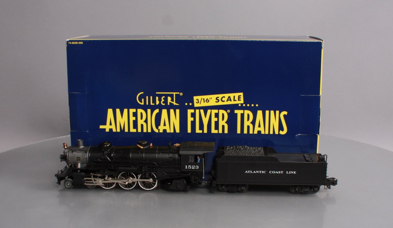 American Flyer 6-48072 S Scale Atlantic Coast Line 4-6-2 Steam Loco