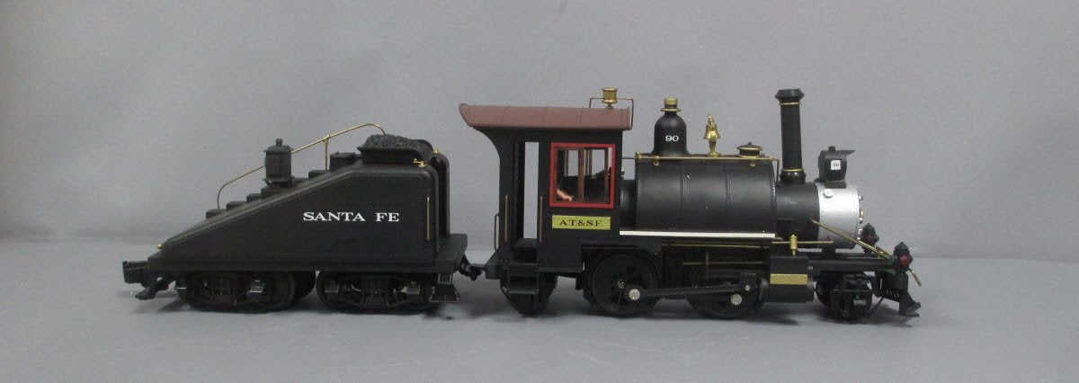 Aristo-Craft 21104 G Atchison, Topeka, & Santa Fe 2-4-2 Steam Locomotive