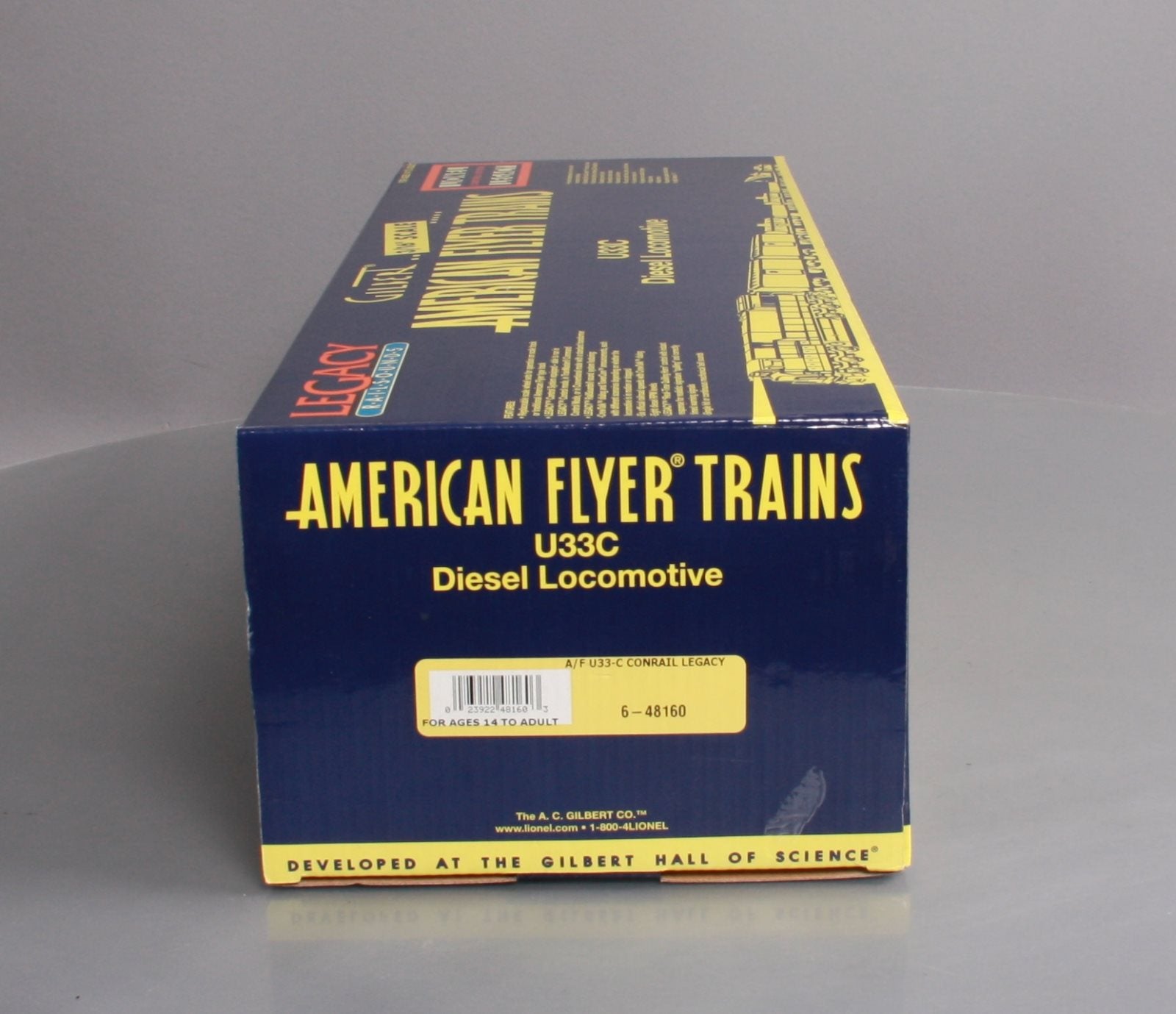 American Flyer 6-48160 S Scale Conrail U33C Diesel Locomotive #6573