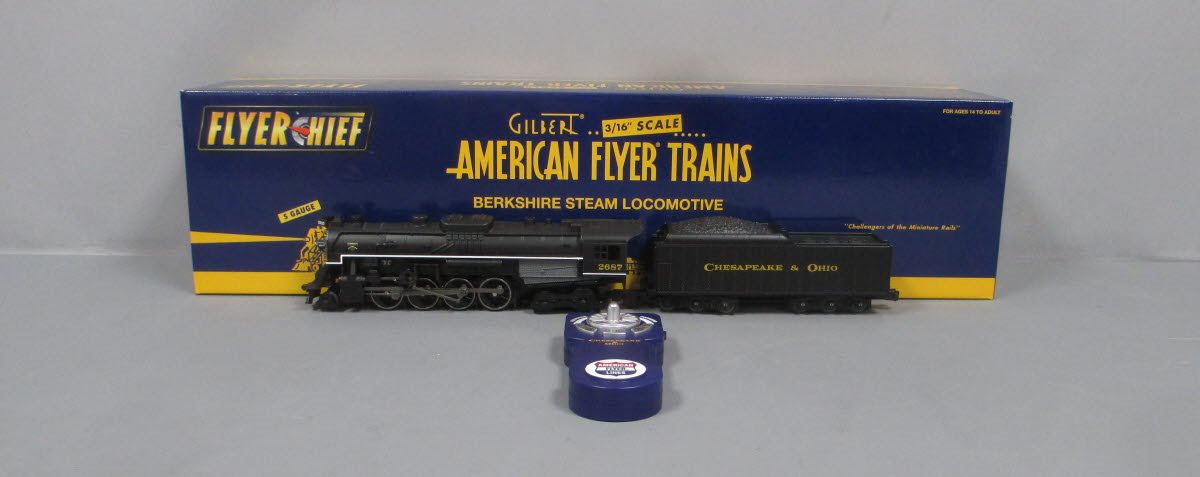 American Flyer 6-42569 S C&O 2-8-4 Berkshire Steam Locomotive #2687