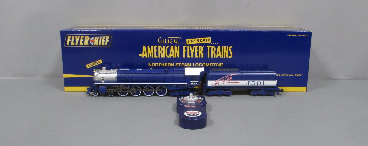 American Flyer 6-47952 O Frisco FlyerChief 4-8-4 Steam Locomotive #450